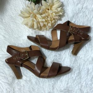 Kim Rogers Brown High Heel Shoes